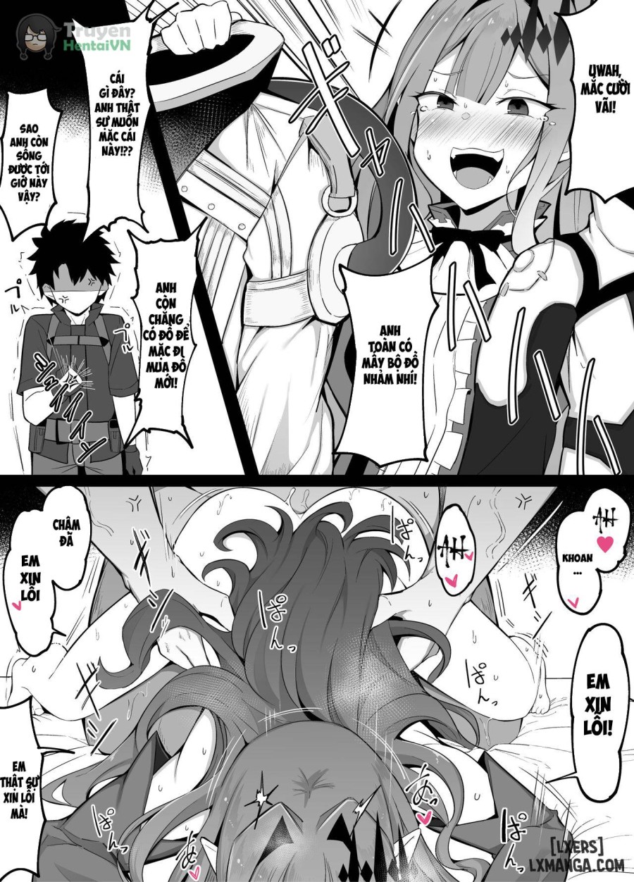 Master no Furete wa Ikenai Bubun o Ijitte shimau Baobhan Sith 