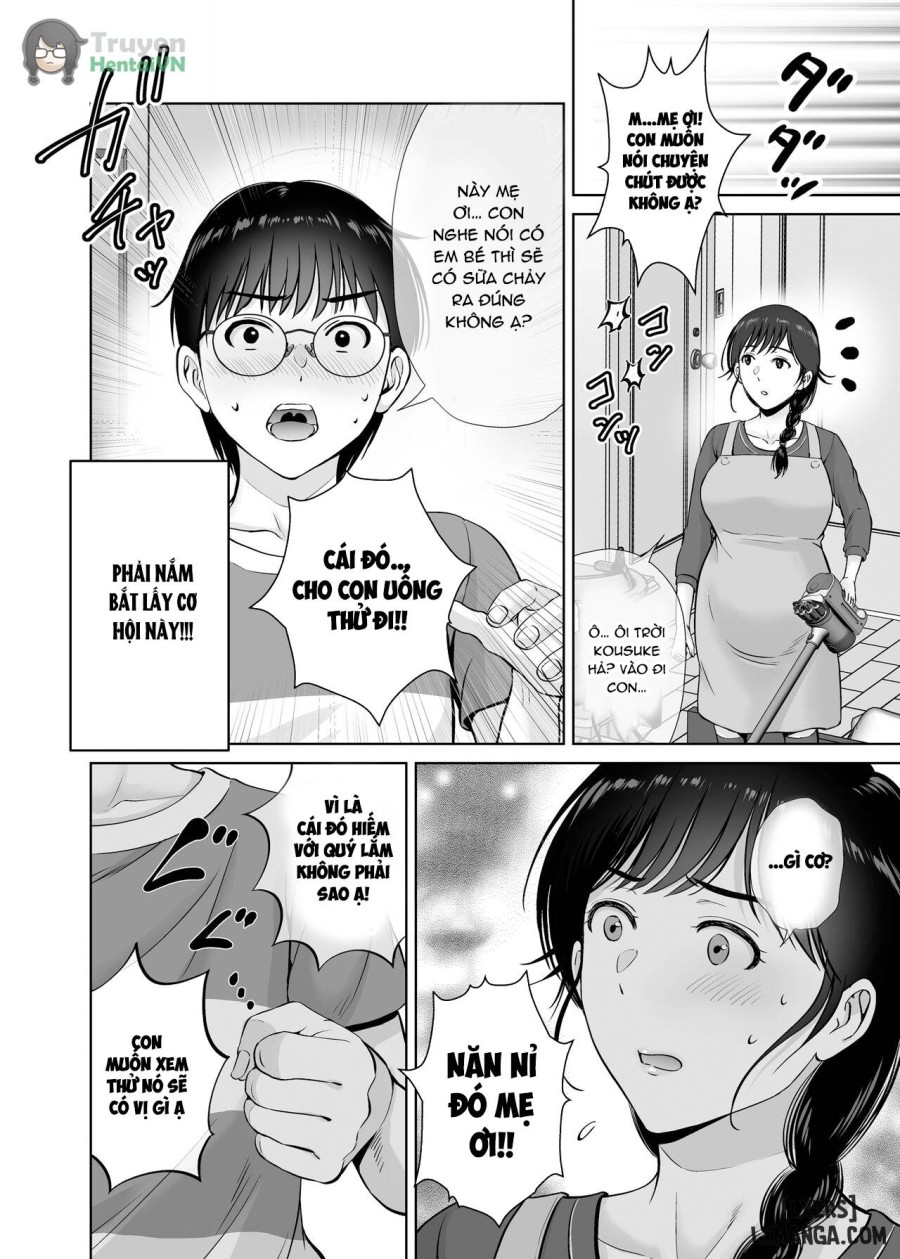 Kyonyuu Kaa-san ga Boku no Me mo Mae de 2 ~Bonyuu Mamire de Ikimakutta Hanashi~ 