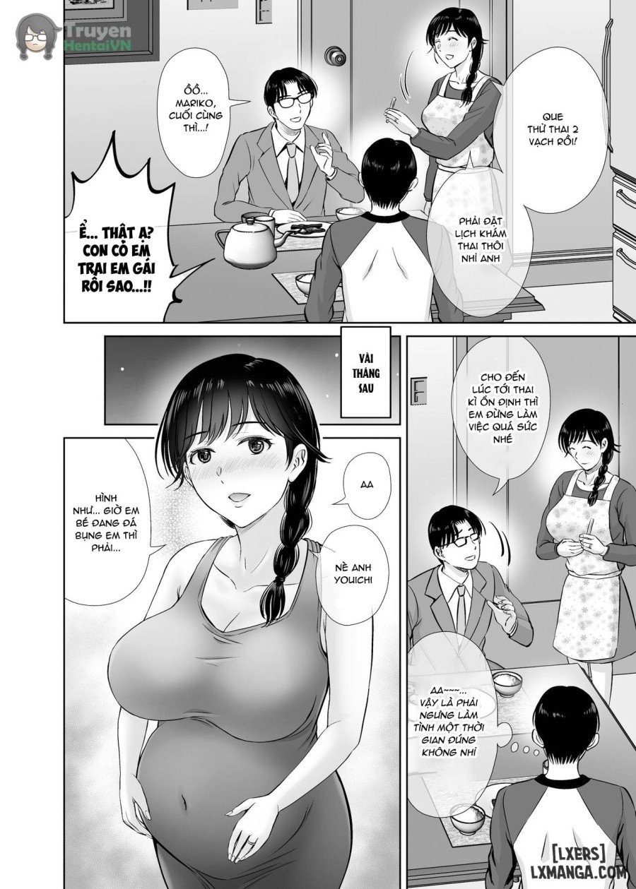Kyonyuu Kaa-san ga Boku no Me mo Mae de 2 ~Bonyuu Mamire de Ikimakutta Hanashi~ 