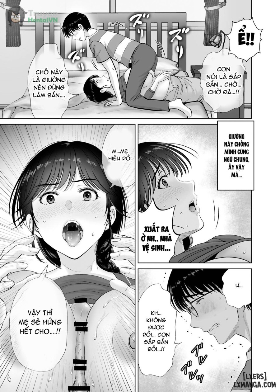 Kyonyuu Kaa-san ga Boku no Me mo Mae de 2 ~Bonyuu Mamire de Ikimakutta Hanashi~ 