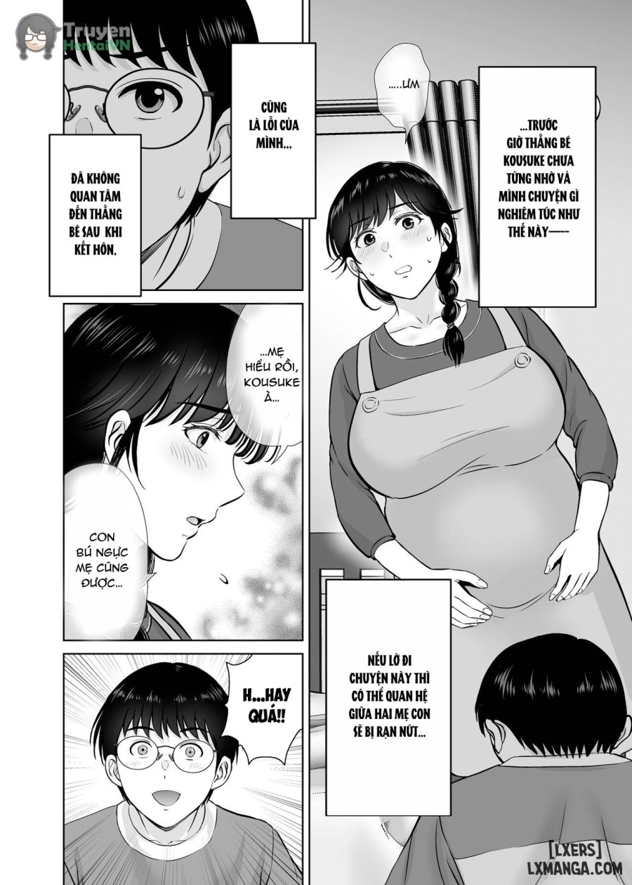 Kyonyuu Kaa-san ga Boku no Me mo Mae de 2 ~Bonyuu Mamire de Ikimakutta Hanashi~ 