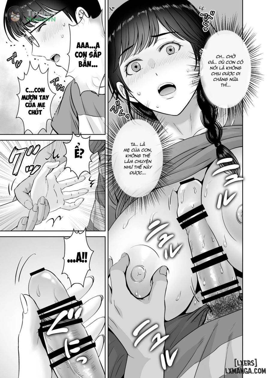 Kyonyuu Kaa-san ga Boku no Me mo Mae de 2 ~Bonyuu Mamire de Ikimakutta Hanashi~ 