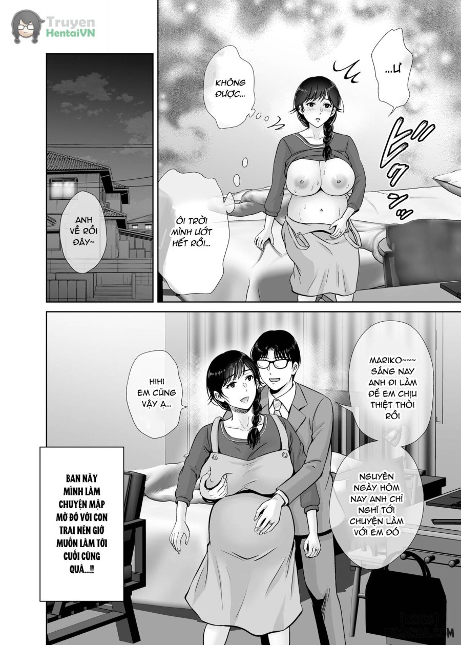 Kyonyuu Kaa-san ga Boku no Me mo Mae de 2 ~Bonyuu Mamire de Ikimakutta Hanashi~ 