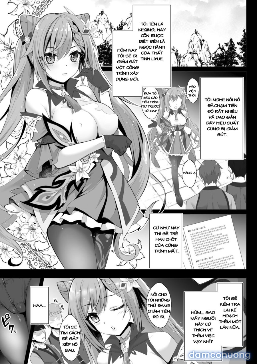 Keqing's Hole x Hole Sex Syndrome 