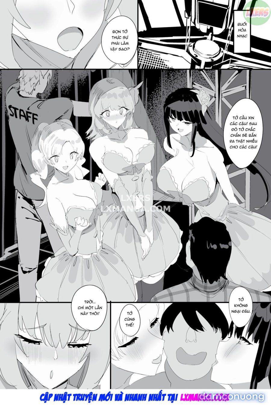 Tôi xuất tinh vào mọi người và biến cả trường thành dàn harem của mình 