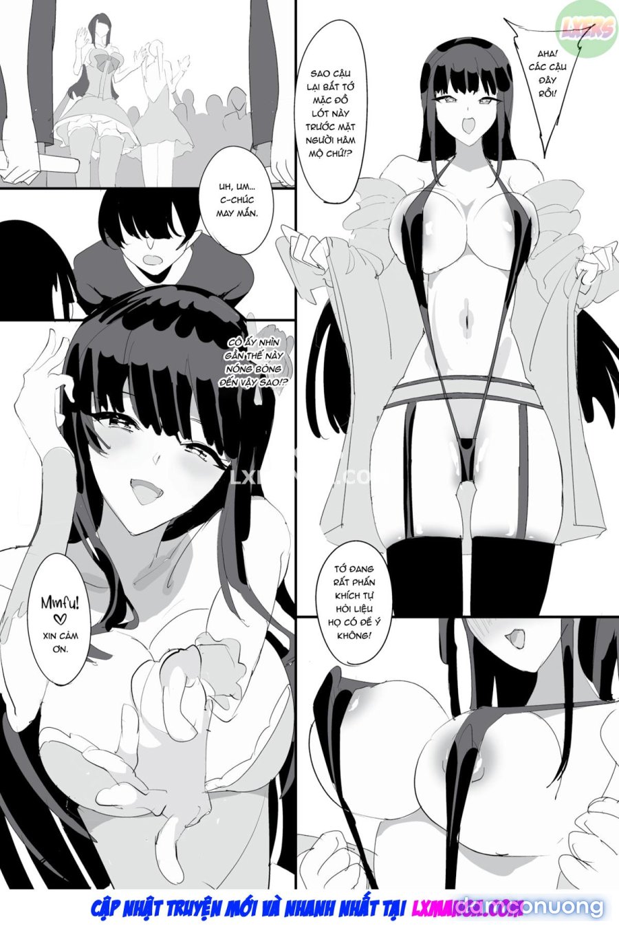 Tôi xuất tinh vào mọi người và biến cả trường thành dàn harem của mình 