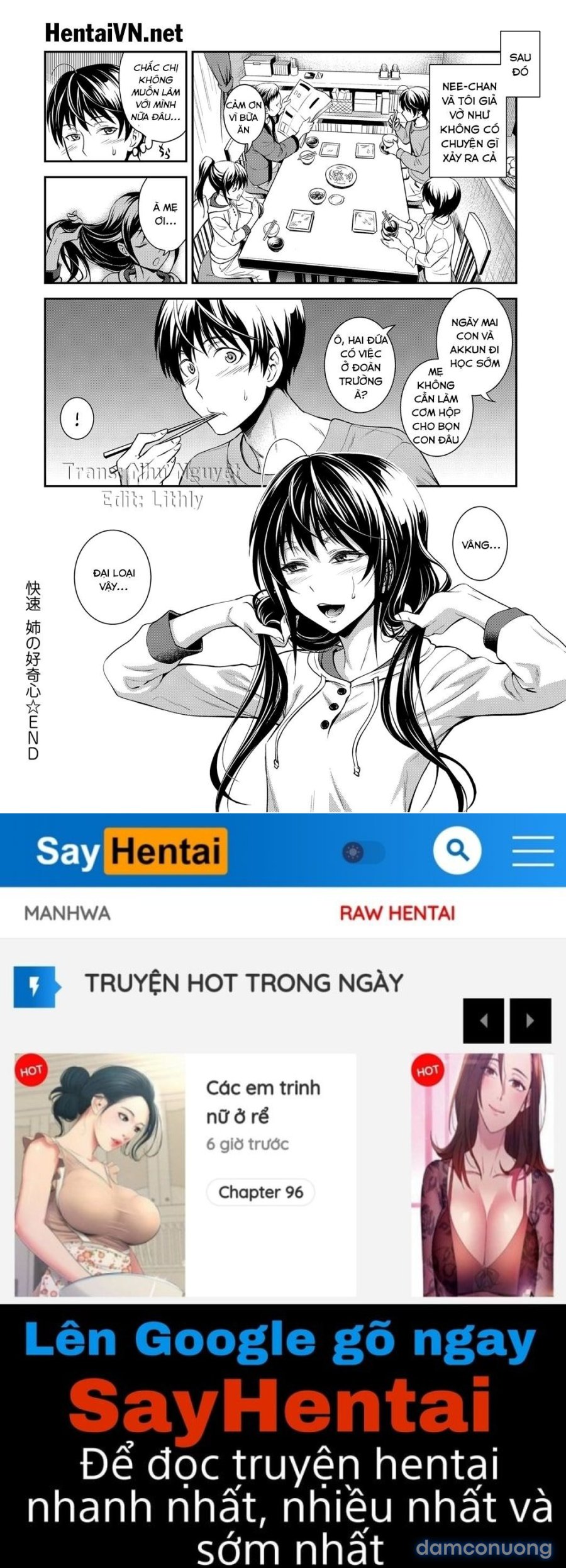 Tò mò của chị gái 