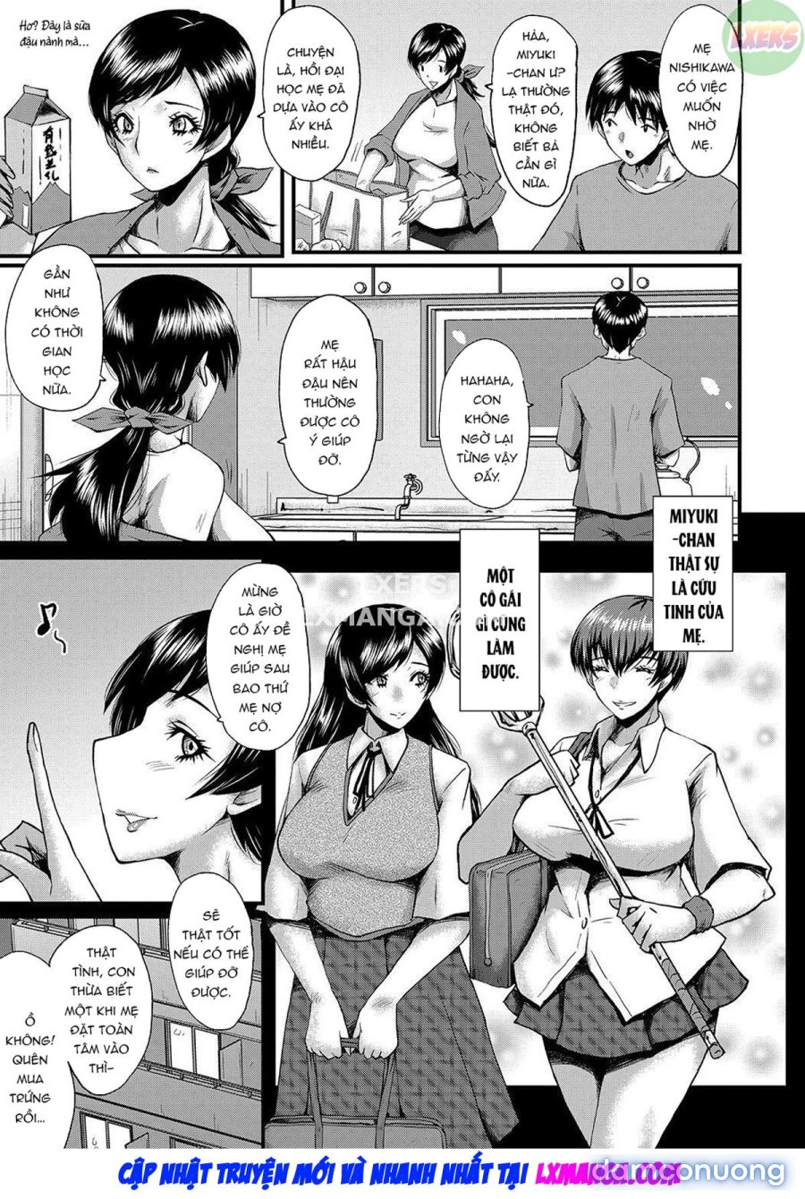 Tomodachi, Osananajimi mo Kaa-san mo Netorareru 