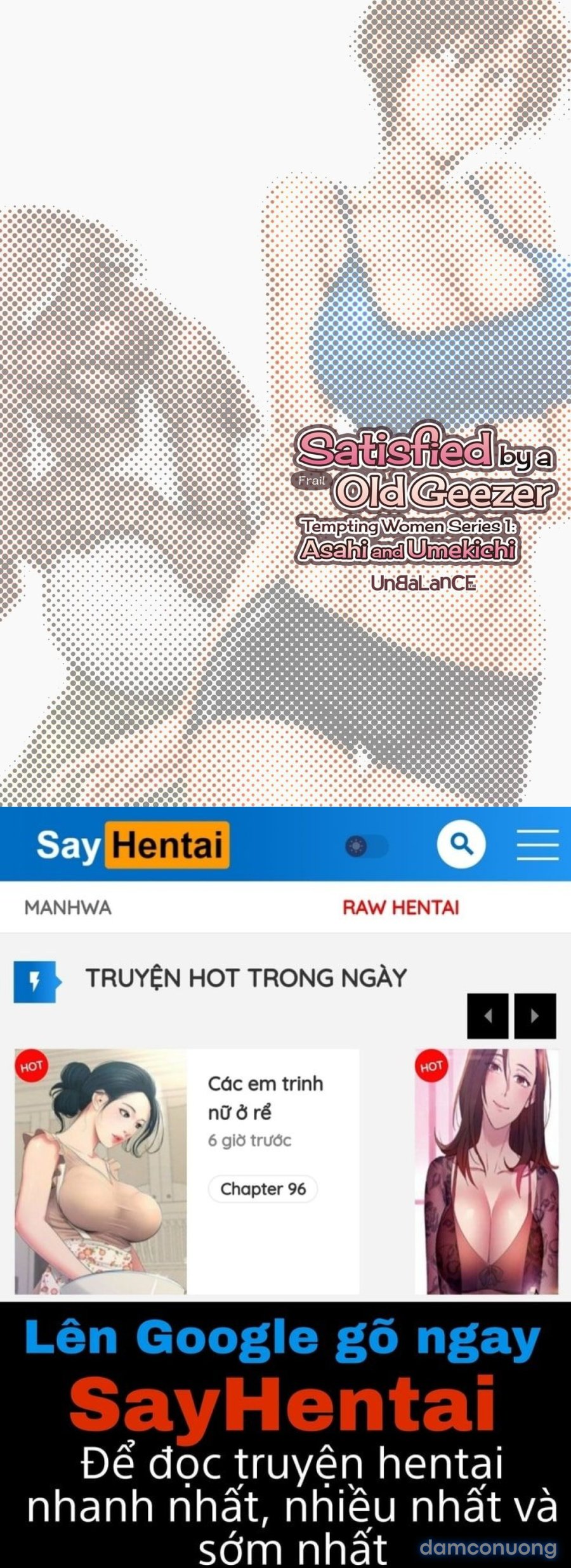 Thỏa mãn bởi lão khọm già 