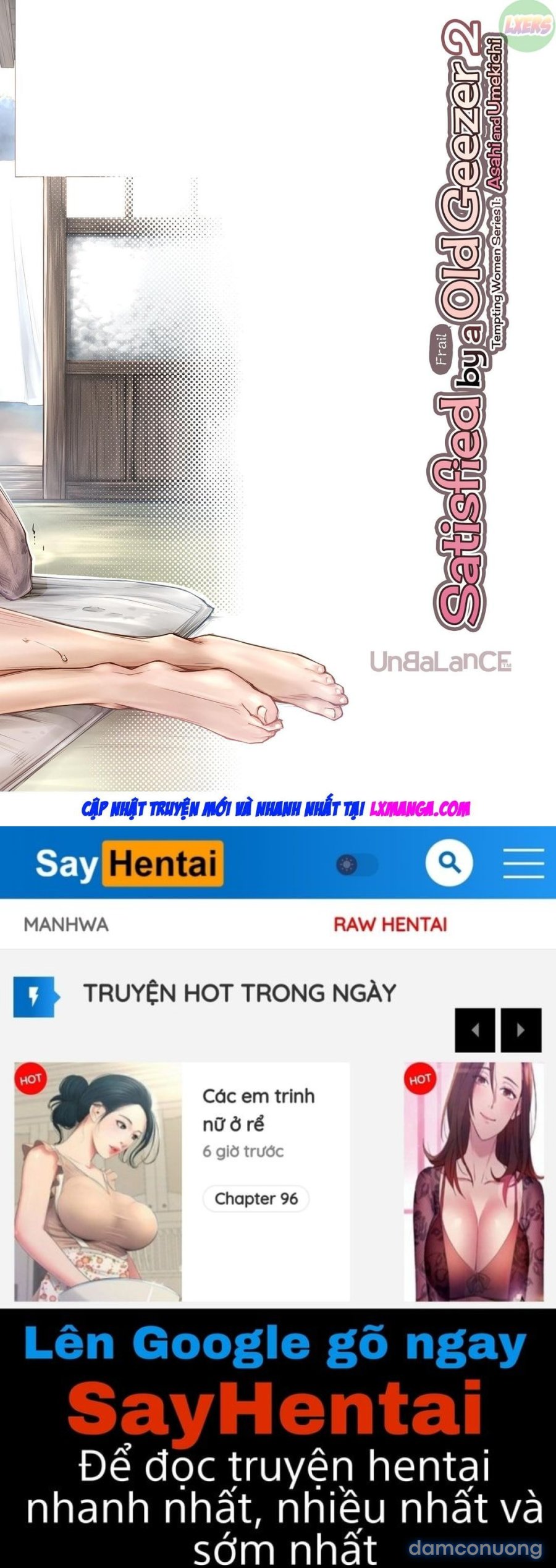 Thỏa mãn bởi lão khọm già 