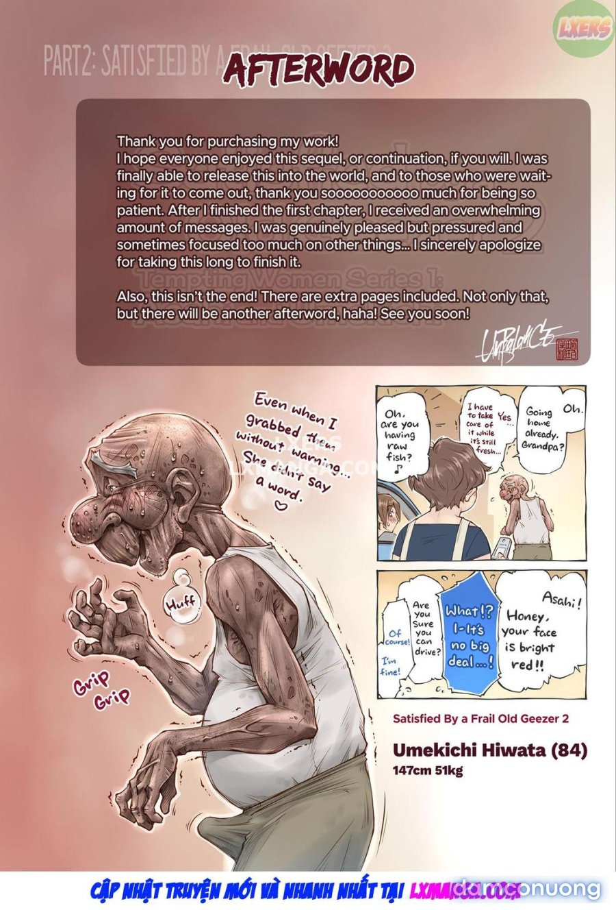 Thỏa mãn bởi lão khọm già 