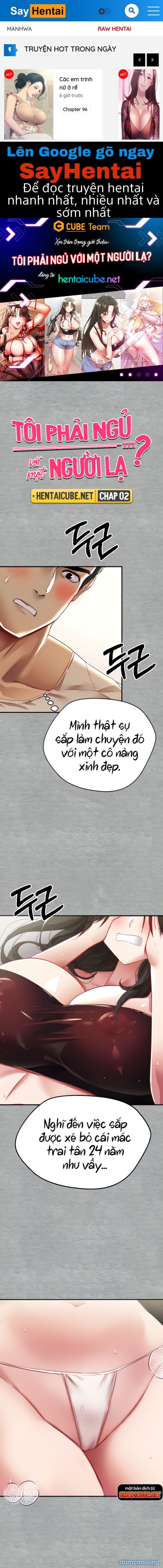 Tôi phải ngủ với một người lạ? 