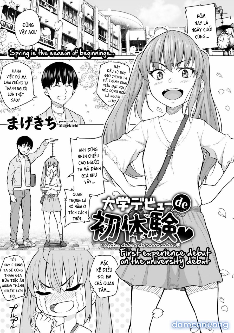 Daigaku Debut de Hatsutaiken 