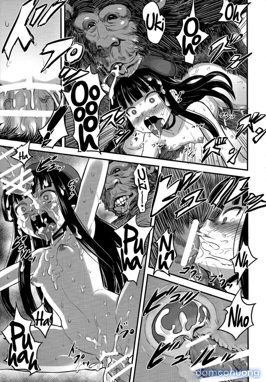 Hadakahime Honoka 2 Misemono Tanetsuke Saru Koubi 
