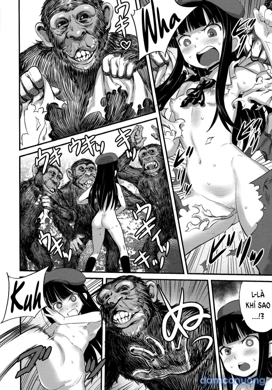 Hadakahime Honoka 2 Misemono Tanetsuke Saru Koubi 
