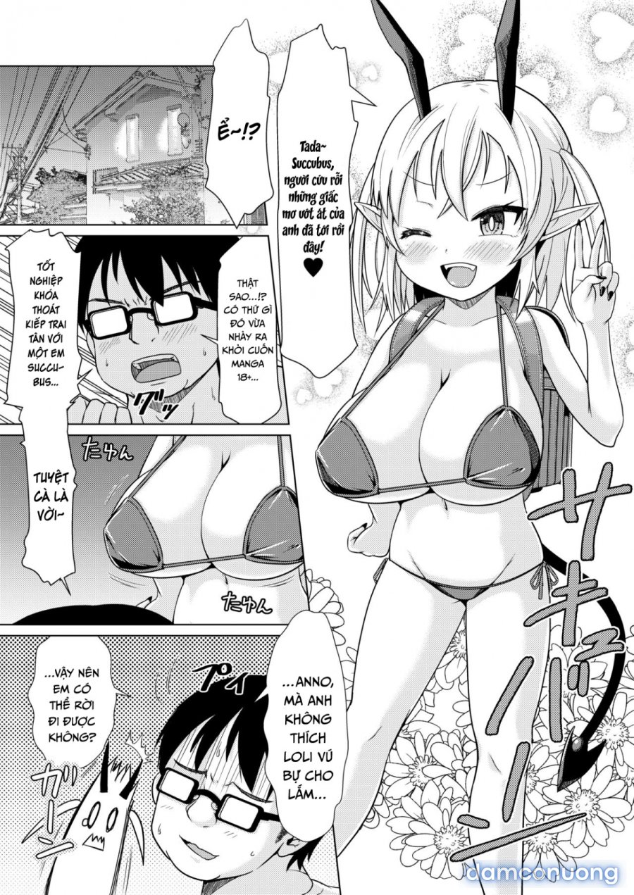 Mesugaki Succubus-chan, Hatsu Shigoto de Wakaraserareru 