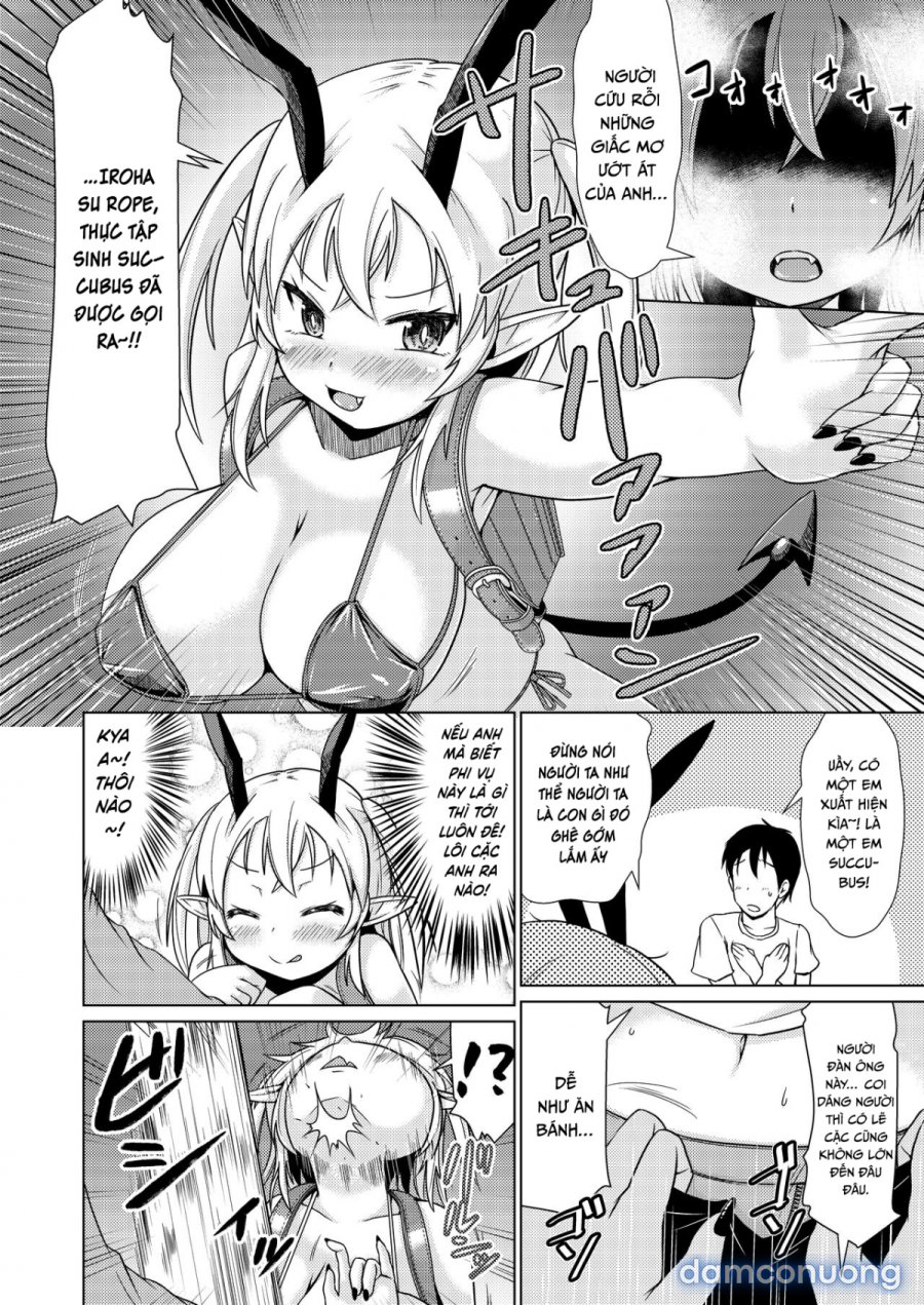 Mesugaki Succubus-chan, Hatsu Shigoto de Wakaraserareru 