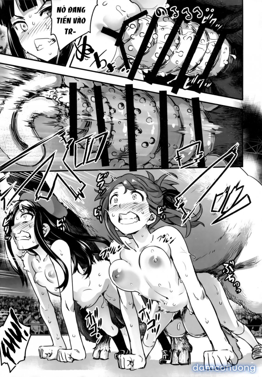Hadakahime Honoka San Kyodai Osubuta vs Chounouryoku Shoujo! 