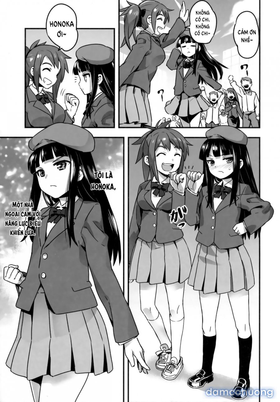 Hadakahime Honoka San Kyodai Osubuta vs Chounouryoku Shoujo! 