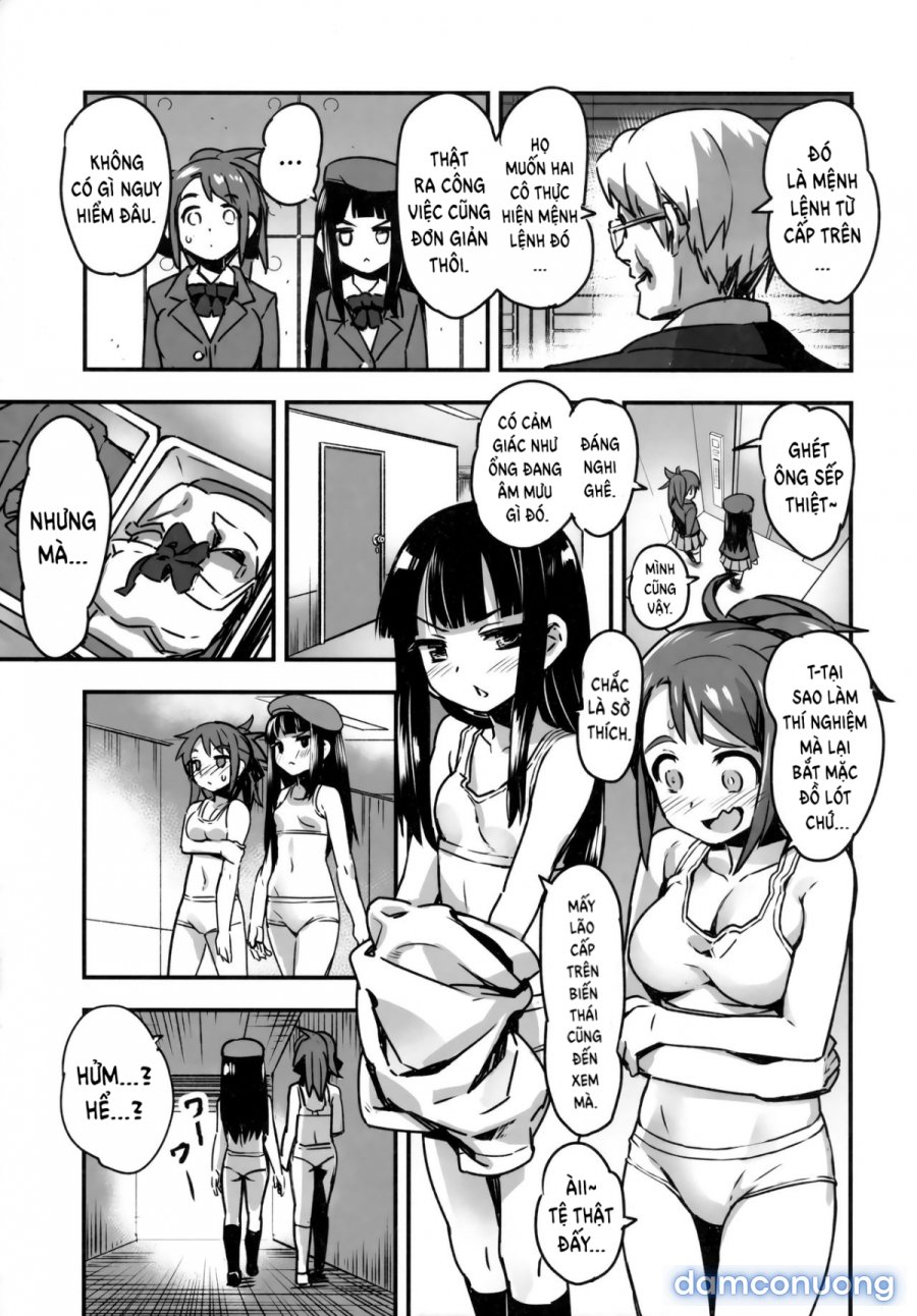 Hadakahime Honoka San Kyodai Osubuta vs Chounouryoku Shoujo! 