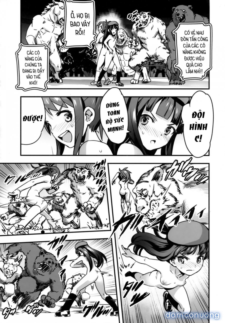 Hadakahime Honoka San Kyodai Osubuta vs Chounouryoku Shoujo! 