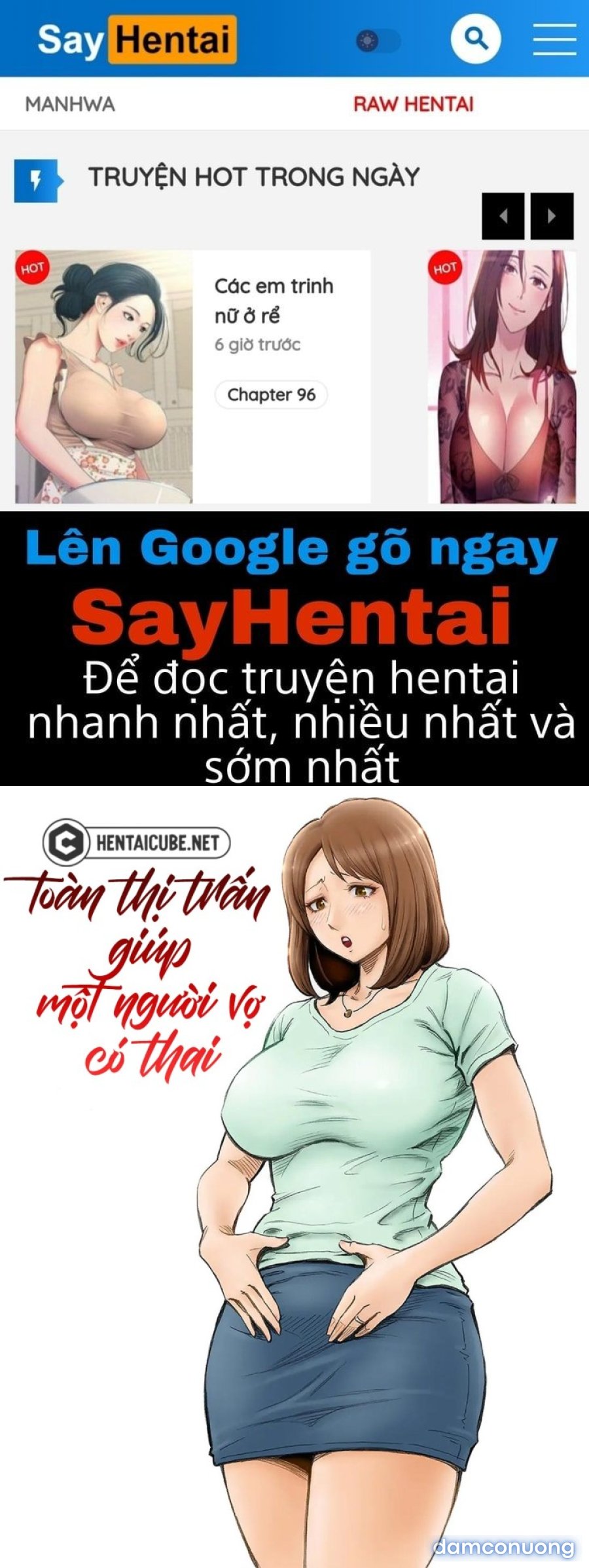 Toàn thị trấn giúp một người vợ có thai 