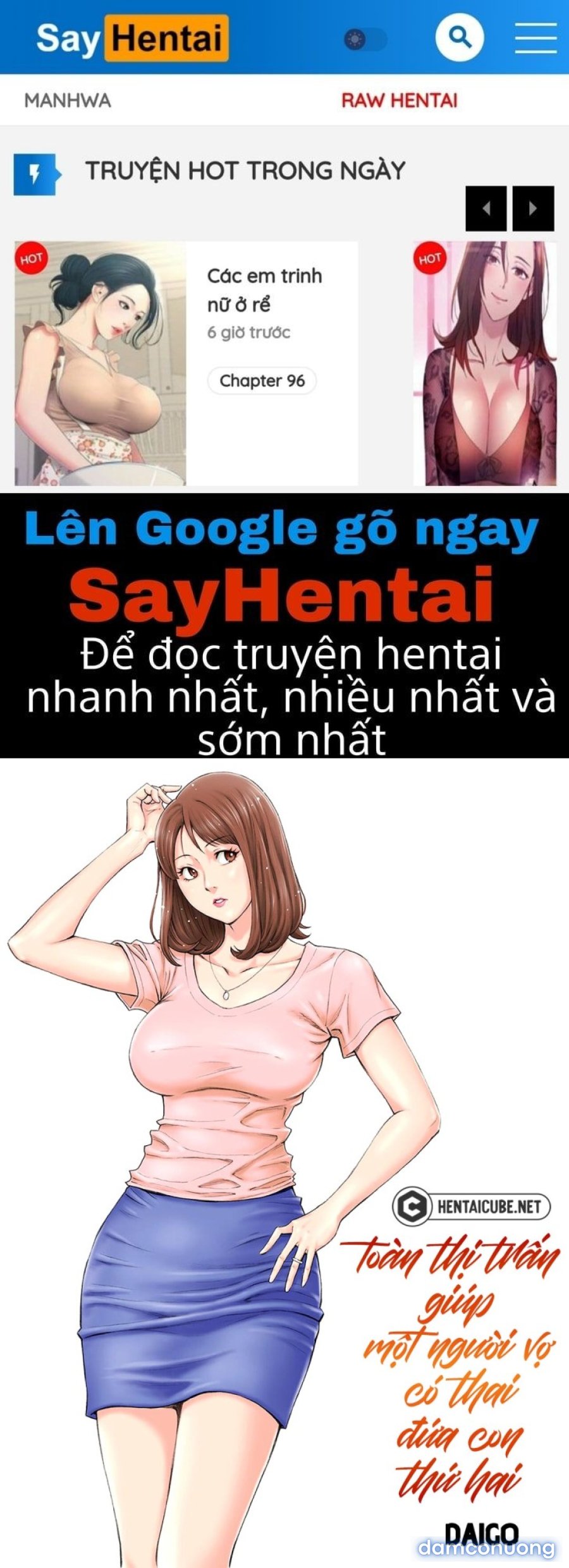 Toàn thị trấn giúp một người vợ có thai 