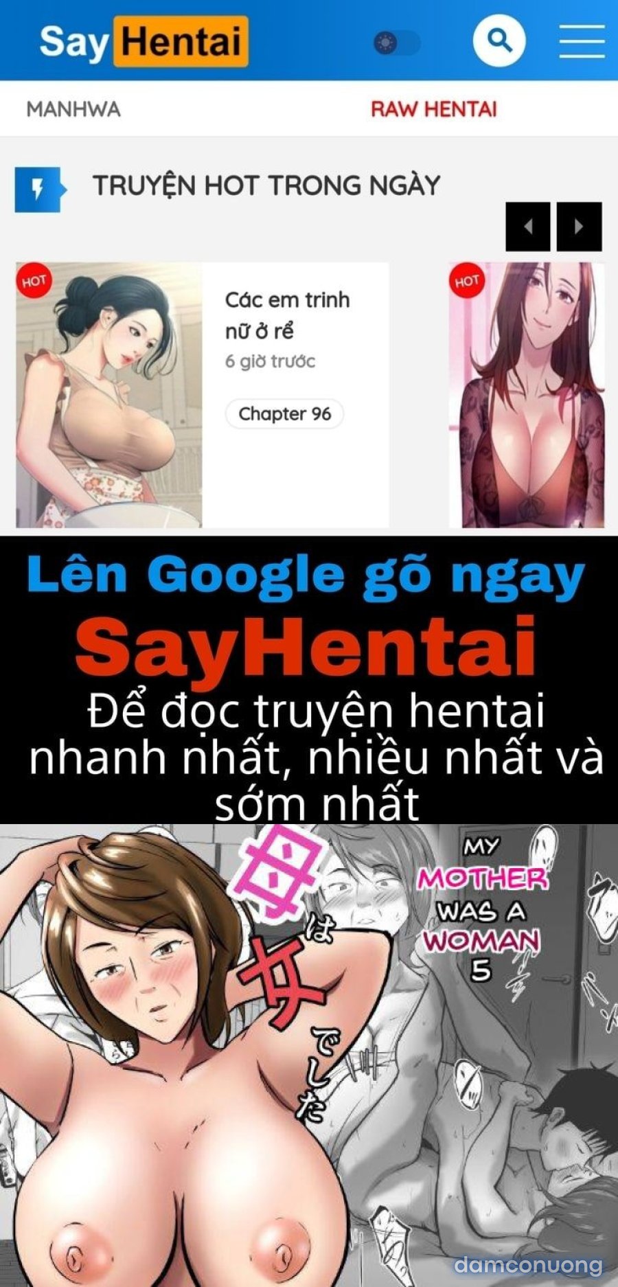 Mẹ tôi cũng là phụ nữ 
