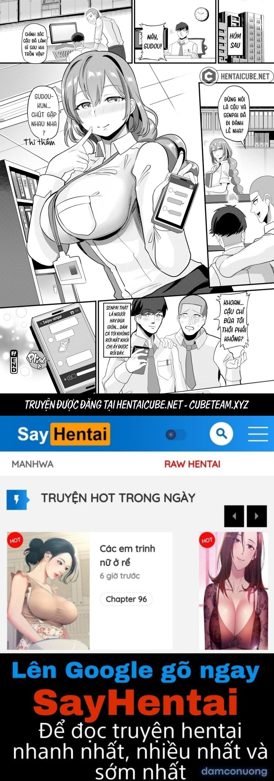 Muốn lẻn trốn cùng senpai không? 