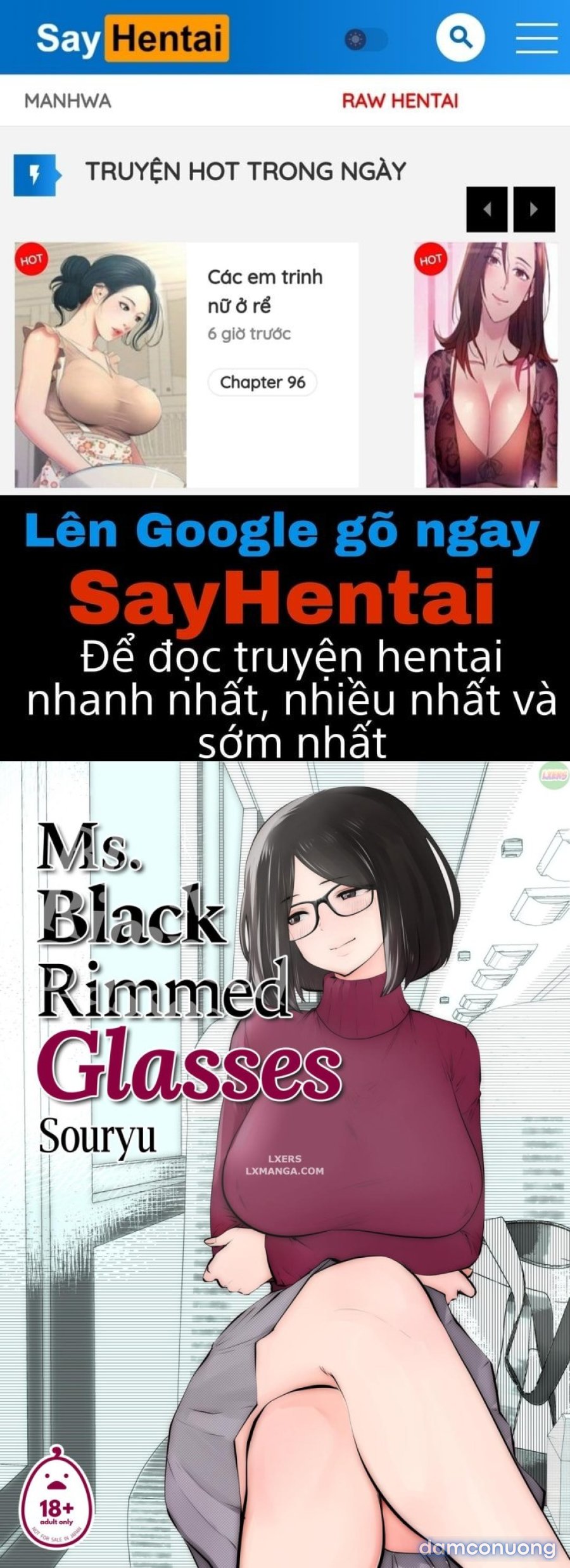 Cô Nàng Kính Gọng Đen 