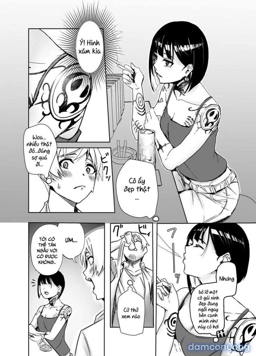 Bar de Deatta Zenshin Tattoo no Onee-san to Icha Love Ecchi 