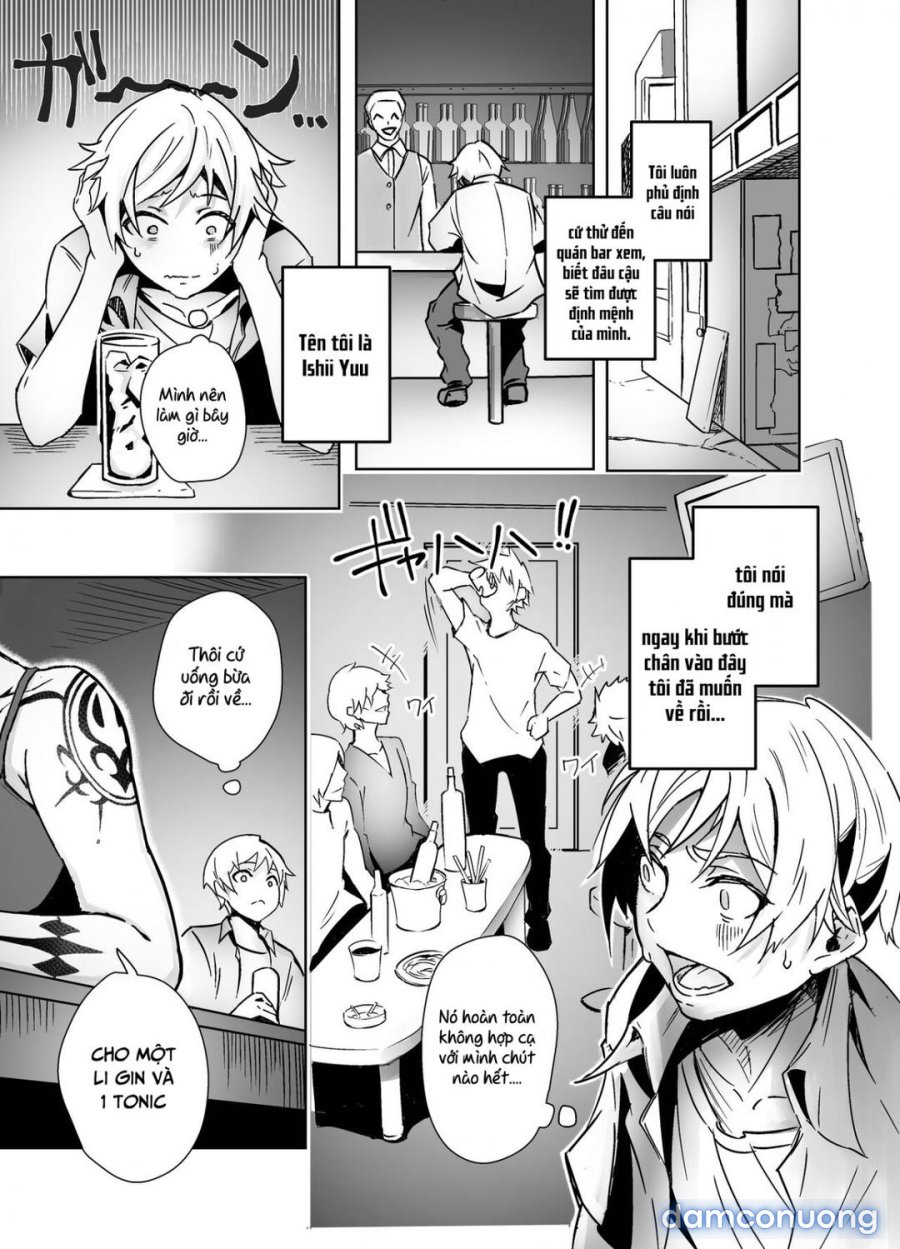 Bar de Deatta Zenshin Tattoo no Onee-san to Icha Love Ecchi 