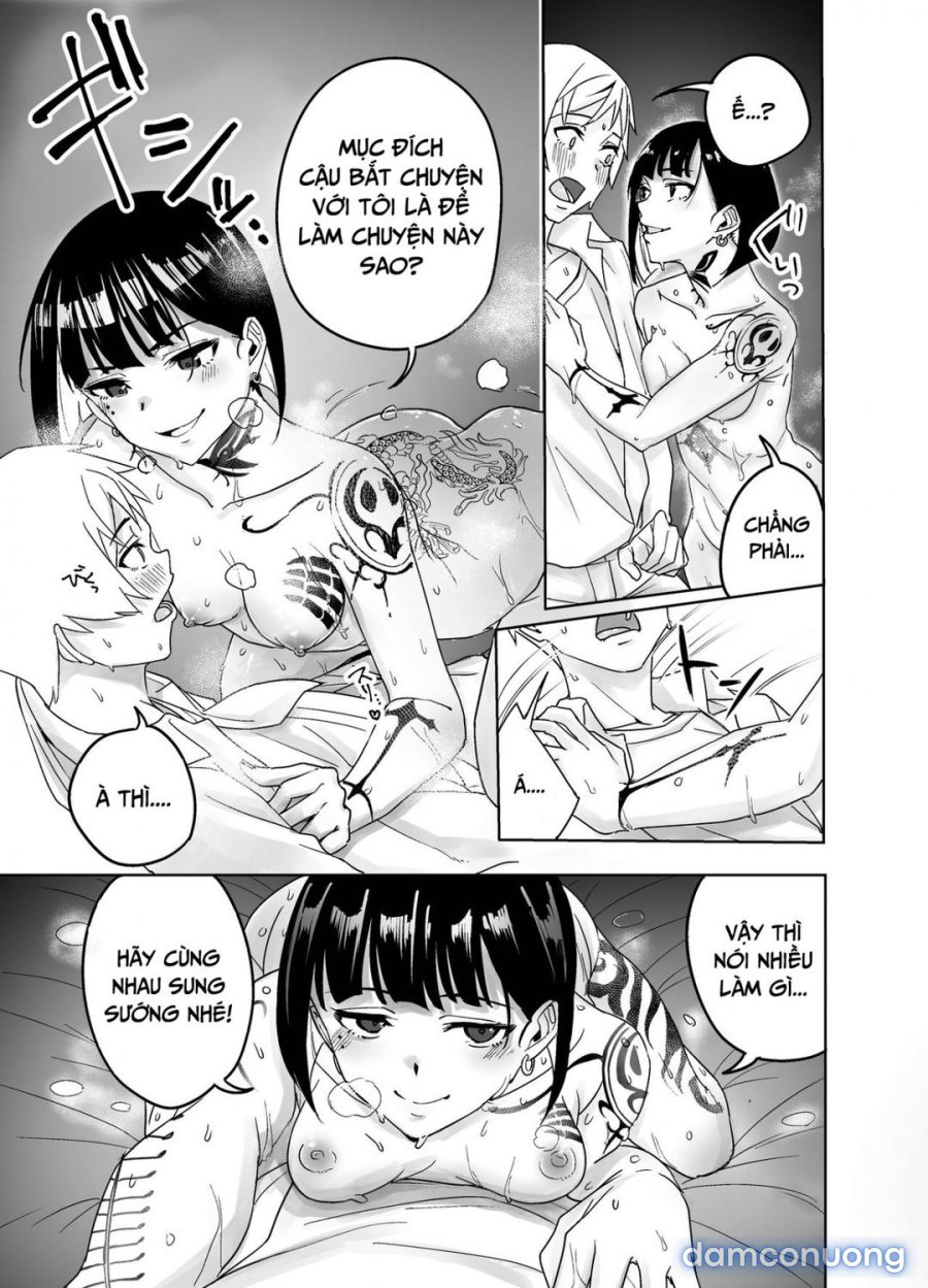 Bar de Deatta Zenshin Tattoo no Onee-san to Icha Love Ecchi 