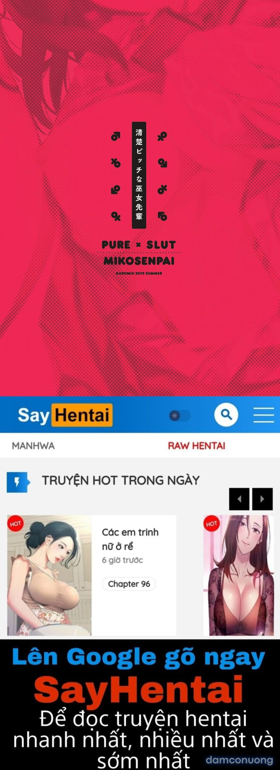 Chị vu nữ trong trắng dâm đãng 