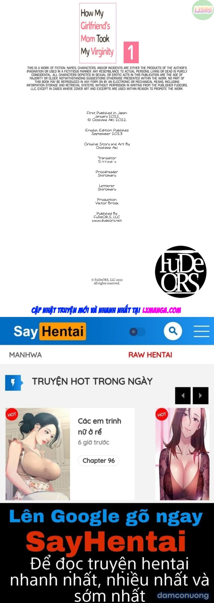 Mẹ Của Bạn Gái Đã Lấy Đi Trinh Tiết Của Tôi 