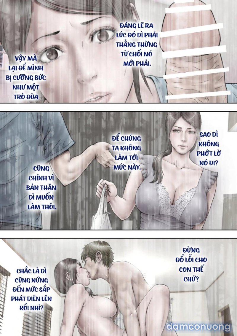 Ngoại tình với người dì sexy của tôi 