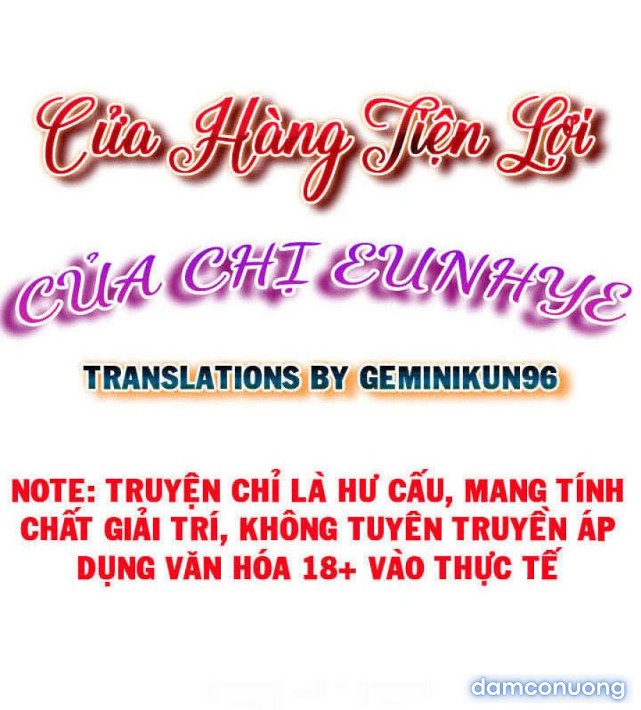 Cửa hàng tiện lợi của chị Eunhye 
