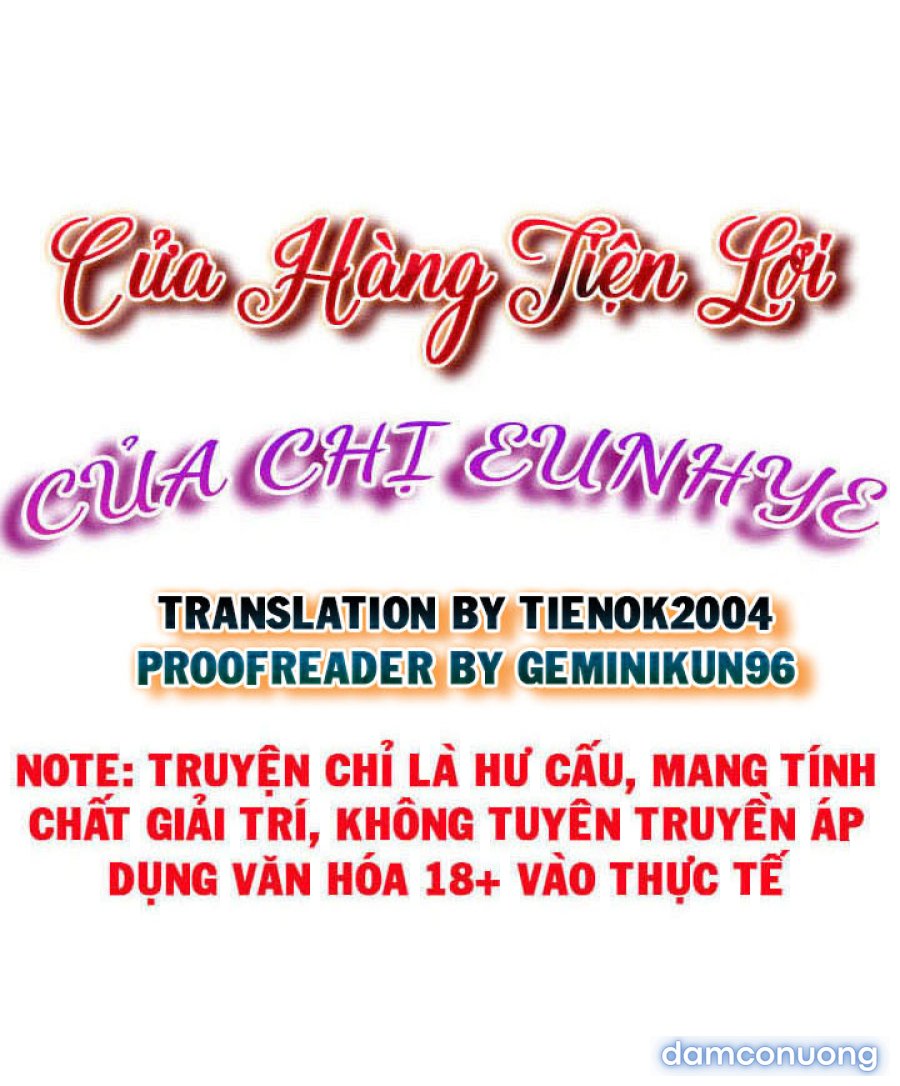 Cửa hàng tiện lợi của chị Eunhye 
