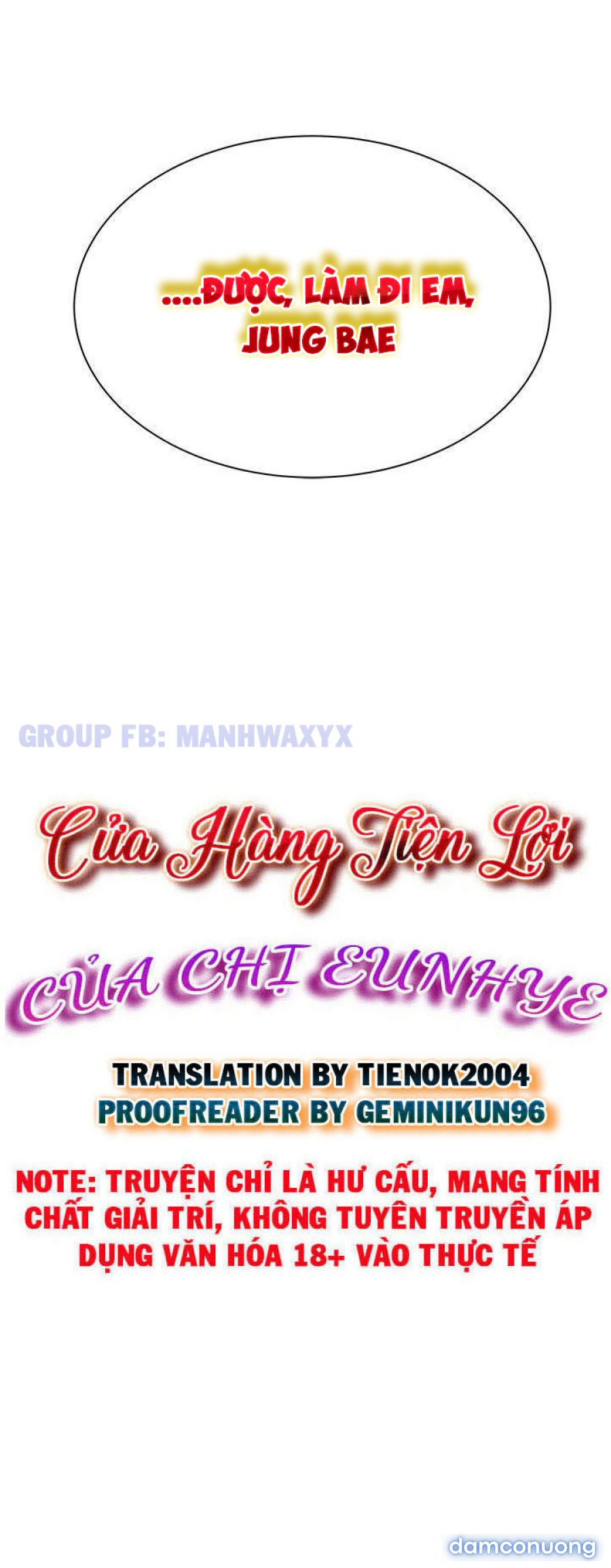 Cửa hàng tiện lợi của chị Eunhye 