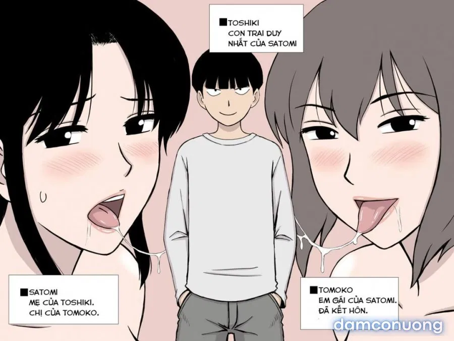 Mẹ và dì là bạn tình của tôi 