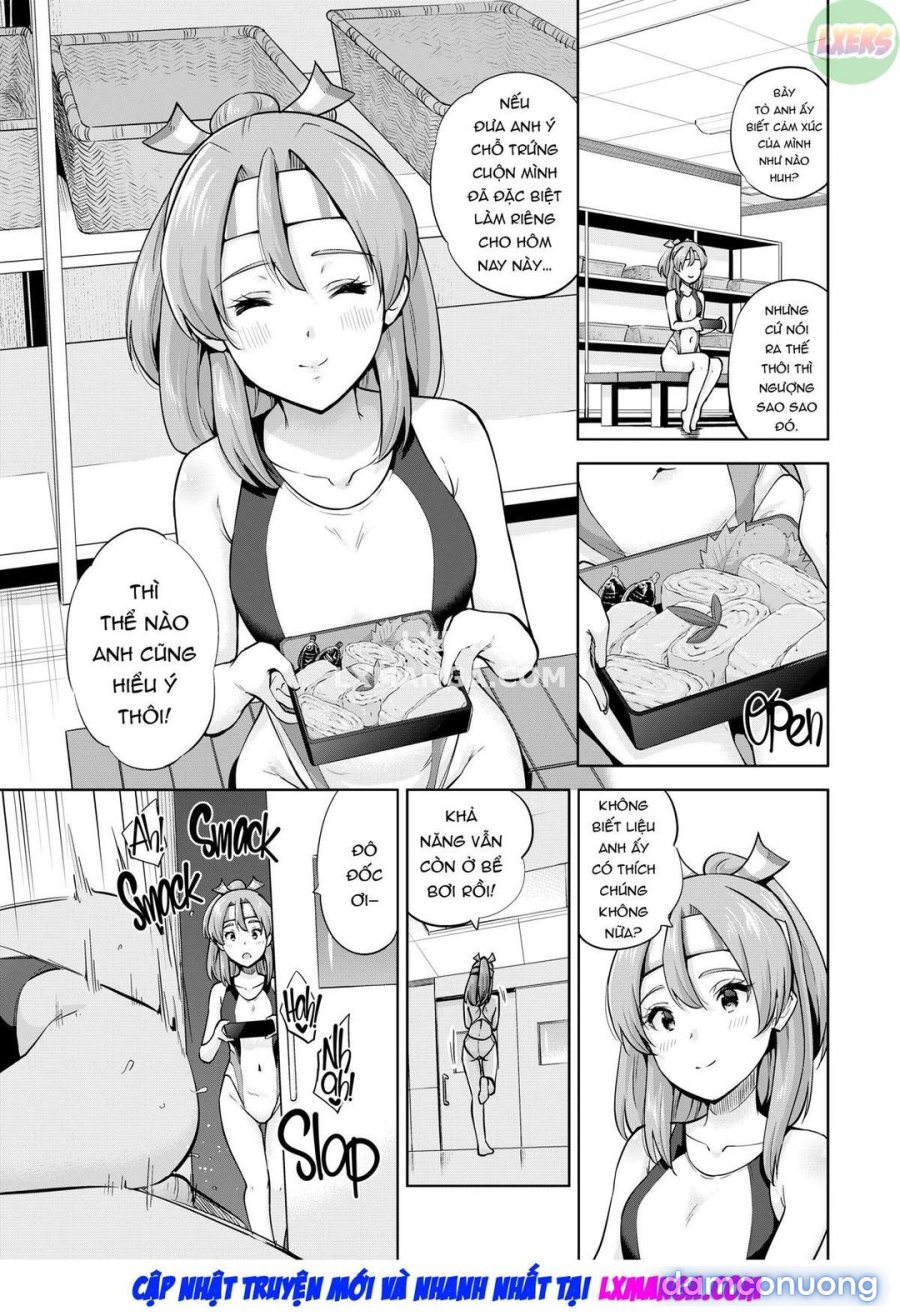 Zuihou và Hamakaze trong bộ đồ tắm 