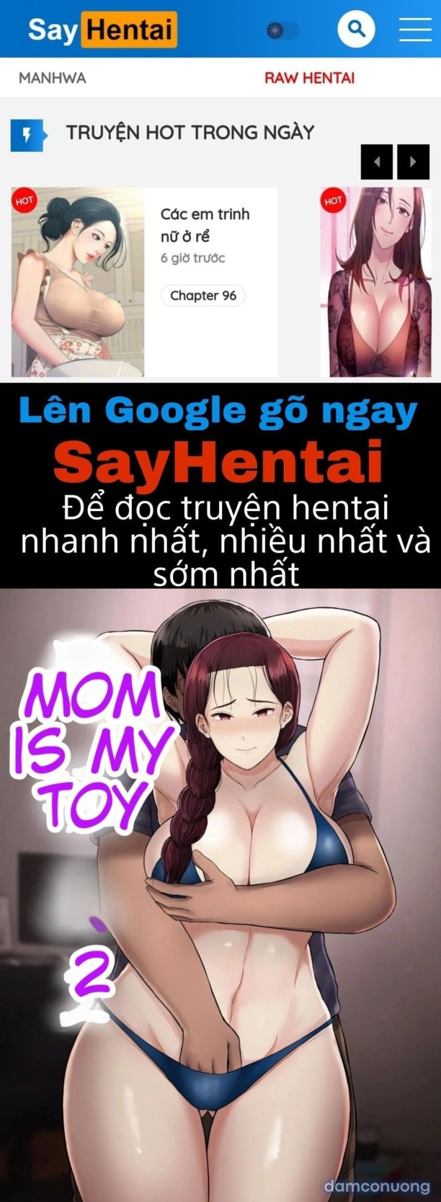 Mẹ là đồ chơi của tôi 