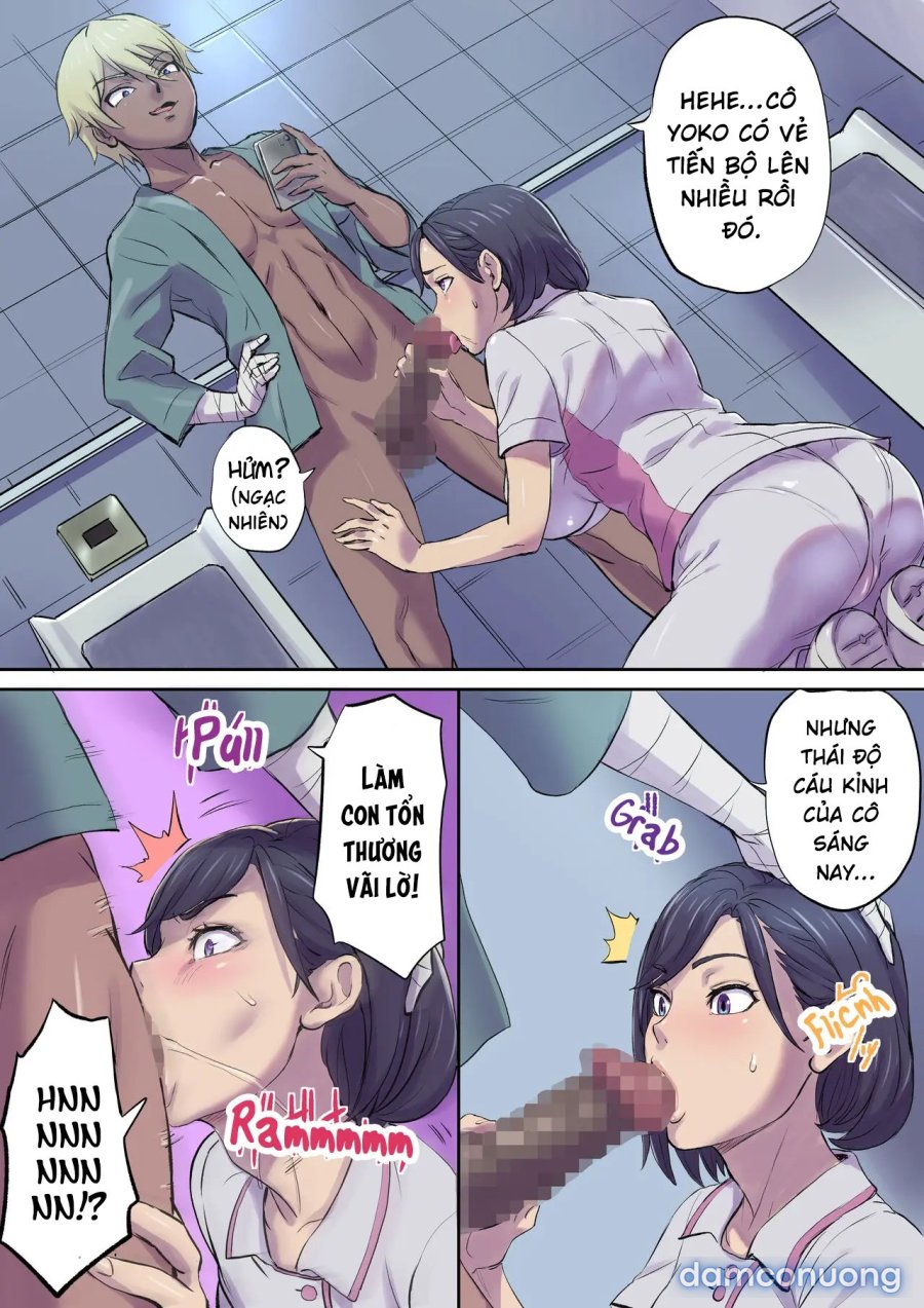 Tonari no Bed de Netorareru Kangoshi Jukubo 