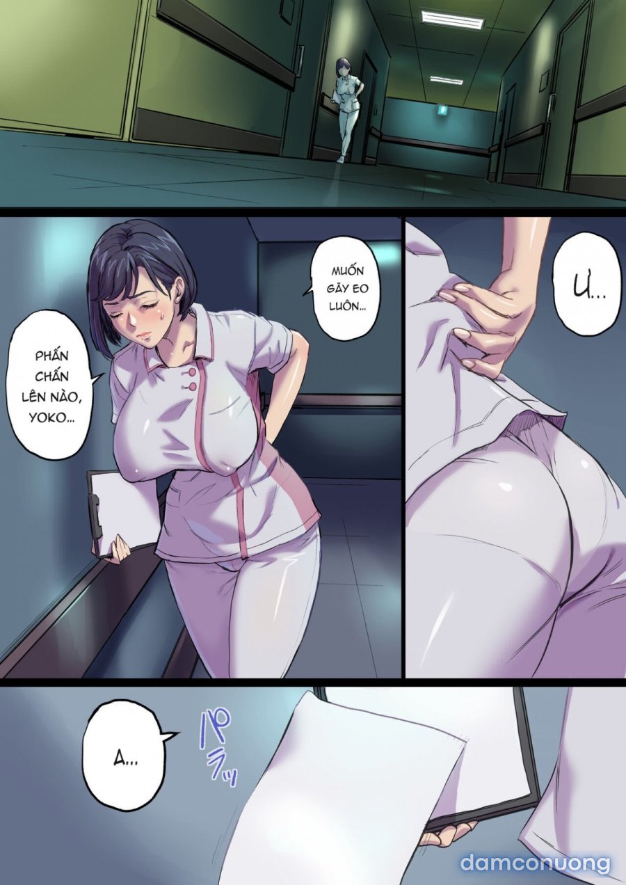 Tonari no Bed de Netorareru Kangoshi Jukubo 
