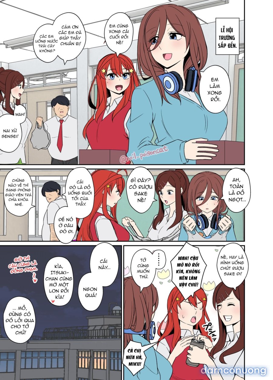 Yotta Nakano Miku ni Warui Koto o Suru Hanashi 