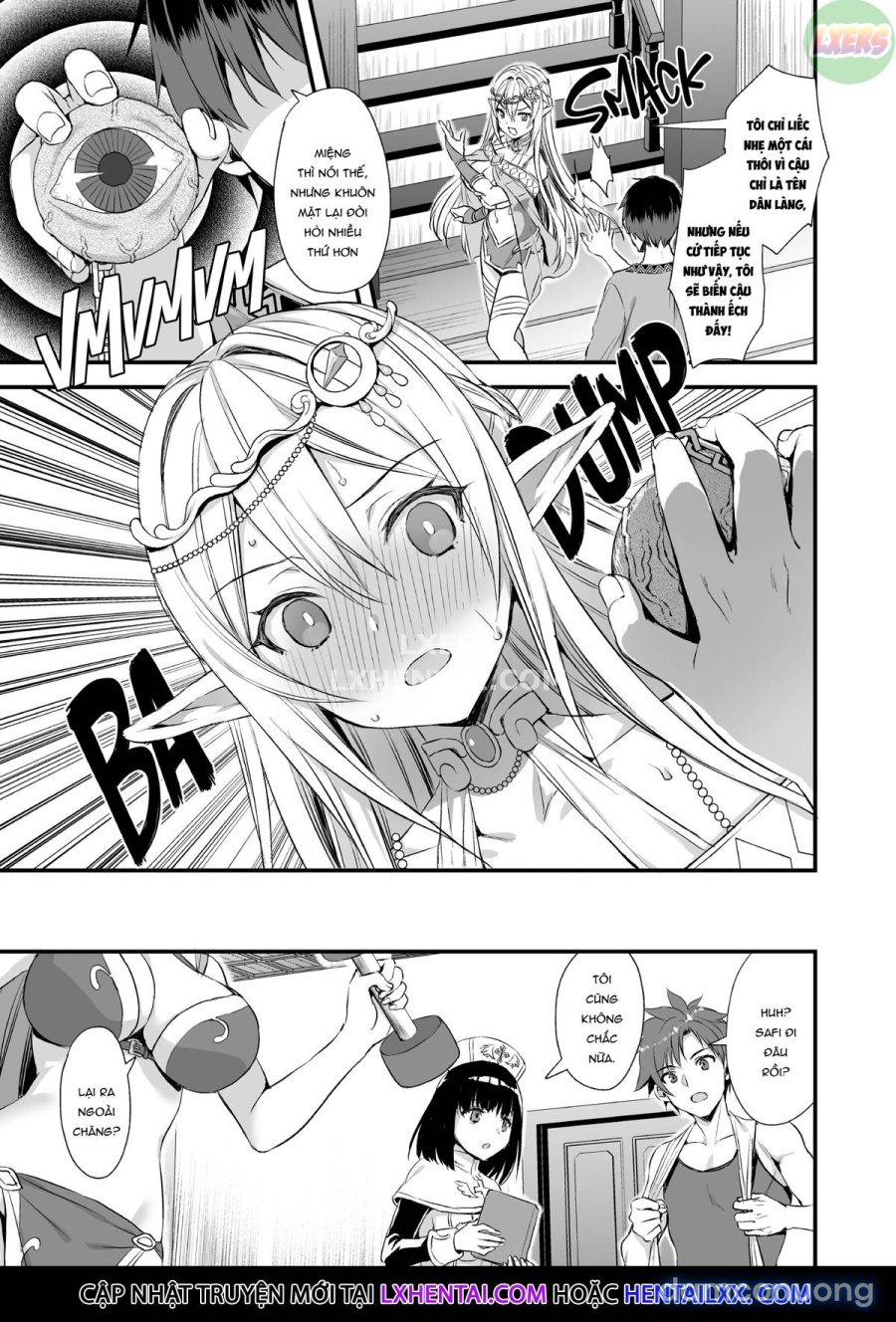 Horny Isekai Elf's Evil Eye 