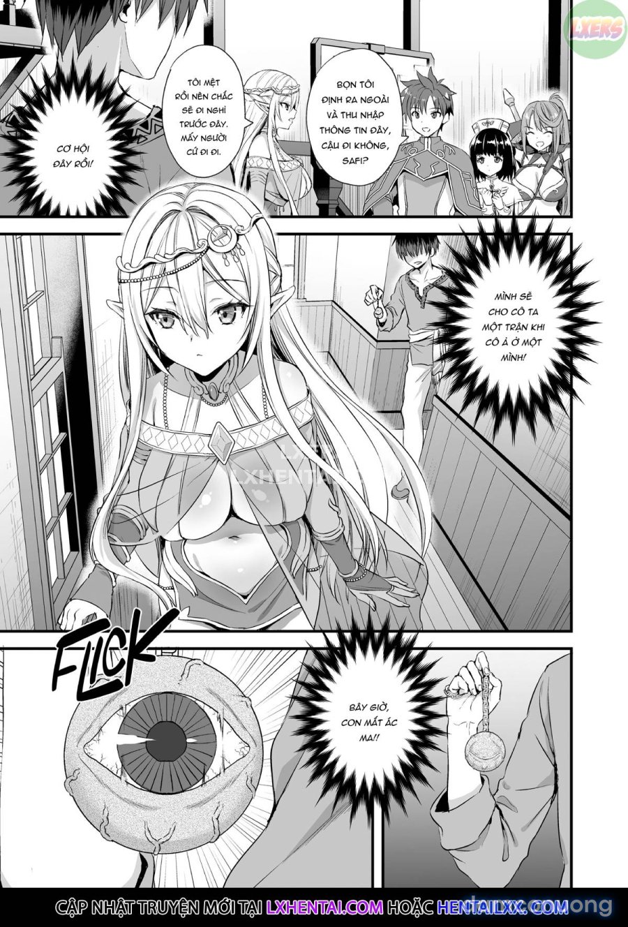 Horny Isekai Elf's Evil Eye 