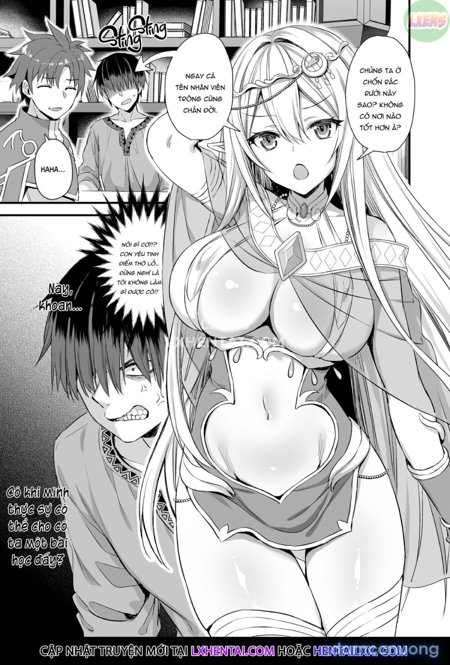 Horny Isekai Elf's Evil Eye 