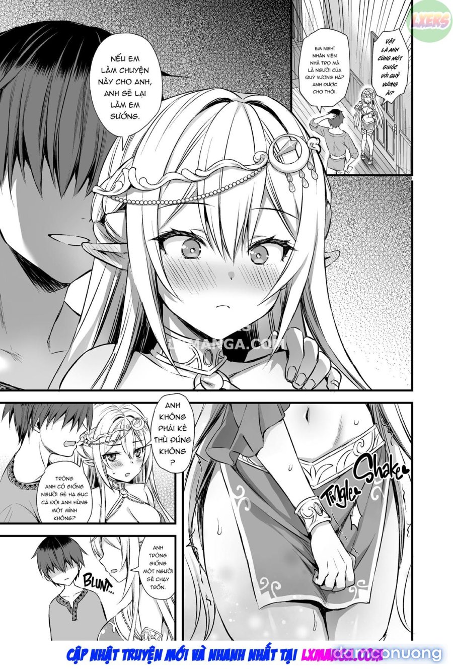 Horny Isekai Elf's Evil Eye 