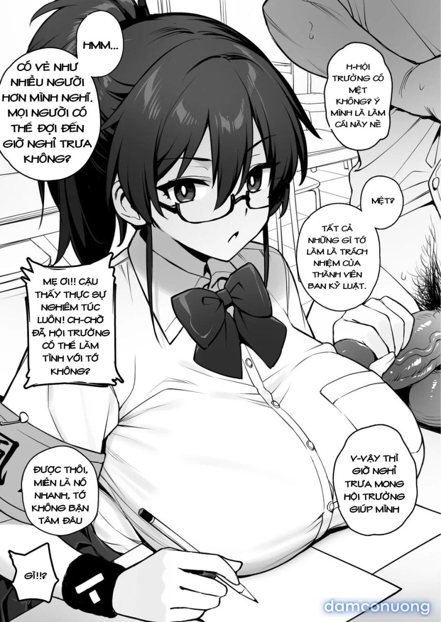 Atarashii Fuuki Iinchou Wa Mune Ga Ookii To Iu Uwasa Ga Aru 